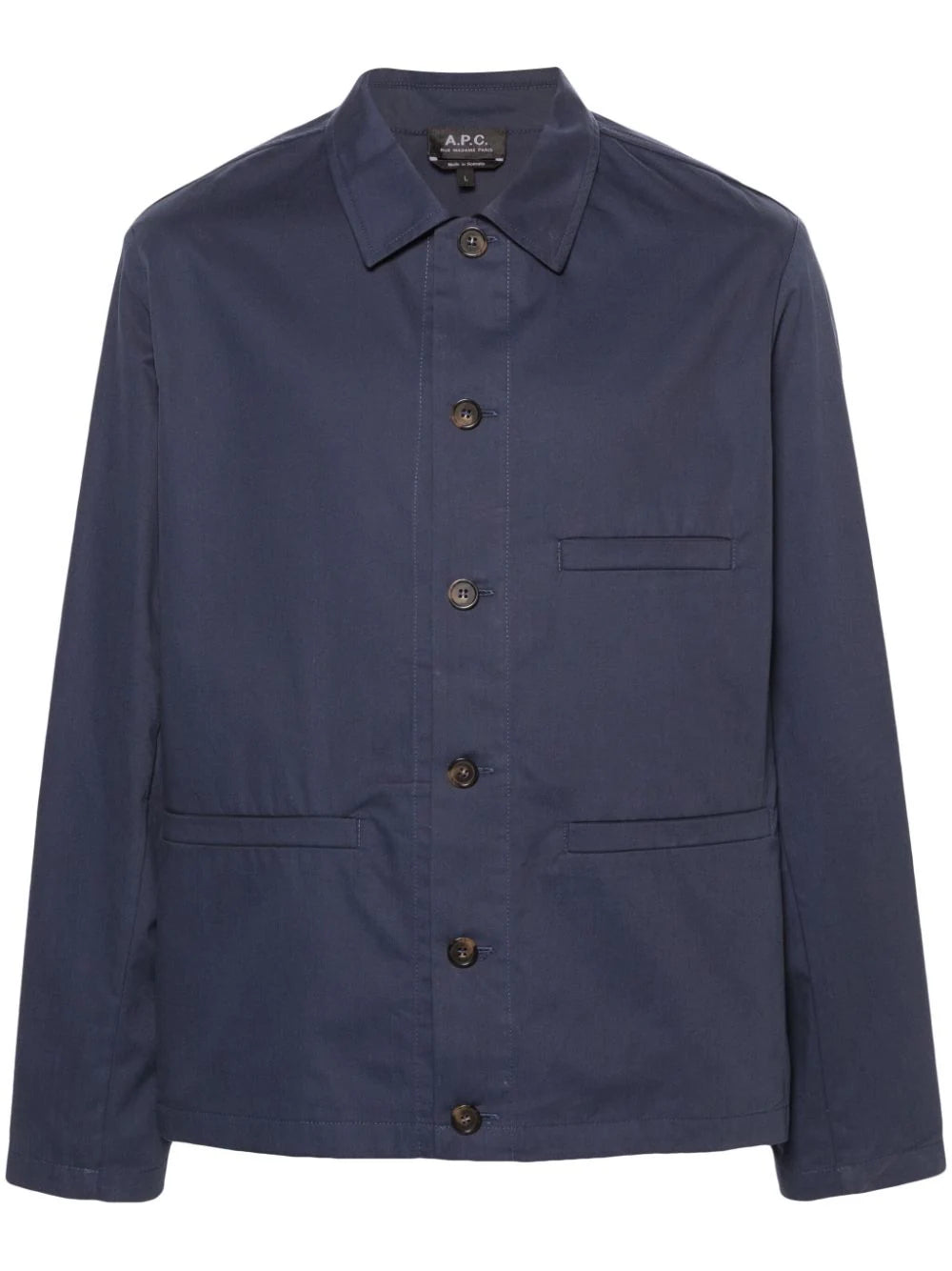 A.P.C. welt-pocket cotton shirt