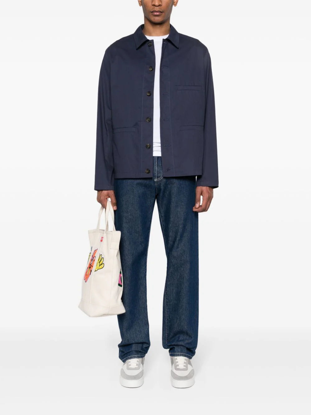 A.P.C. welt-pocket cotton shirt