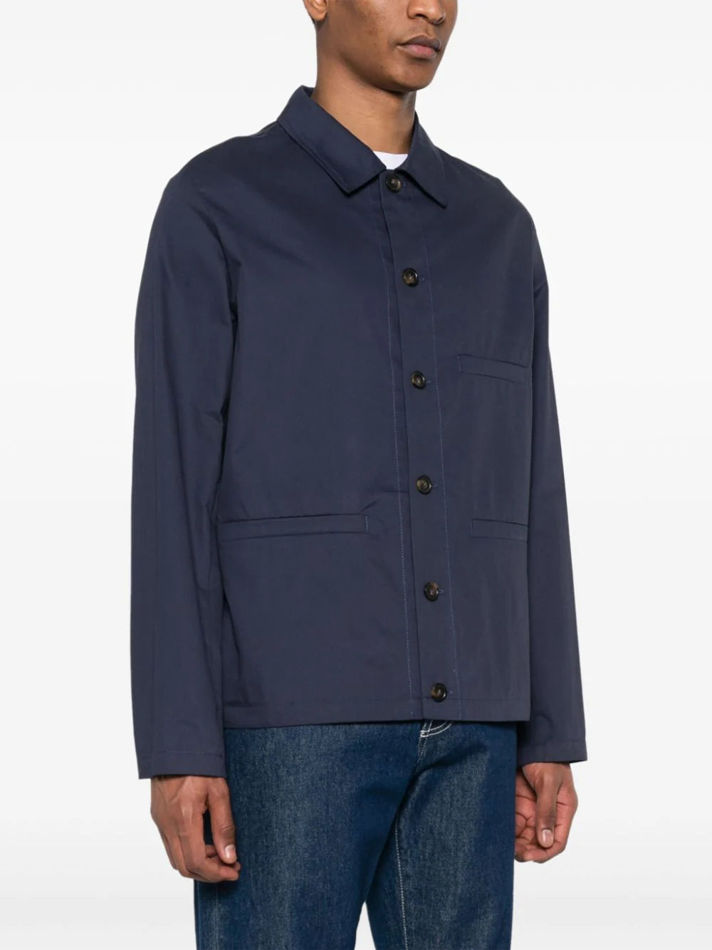 A.P.C. welt-pocket cotton shirt