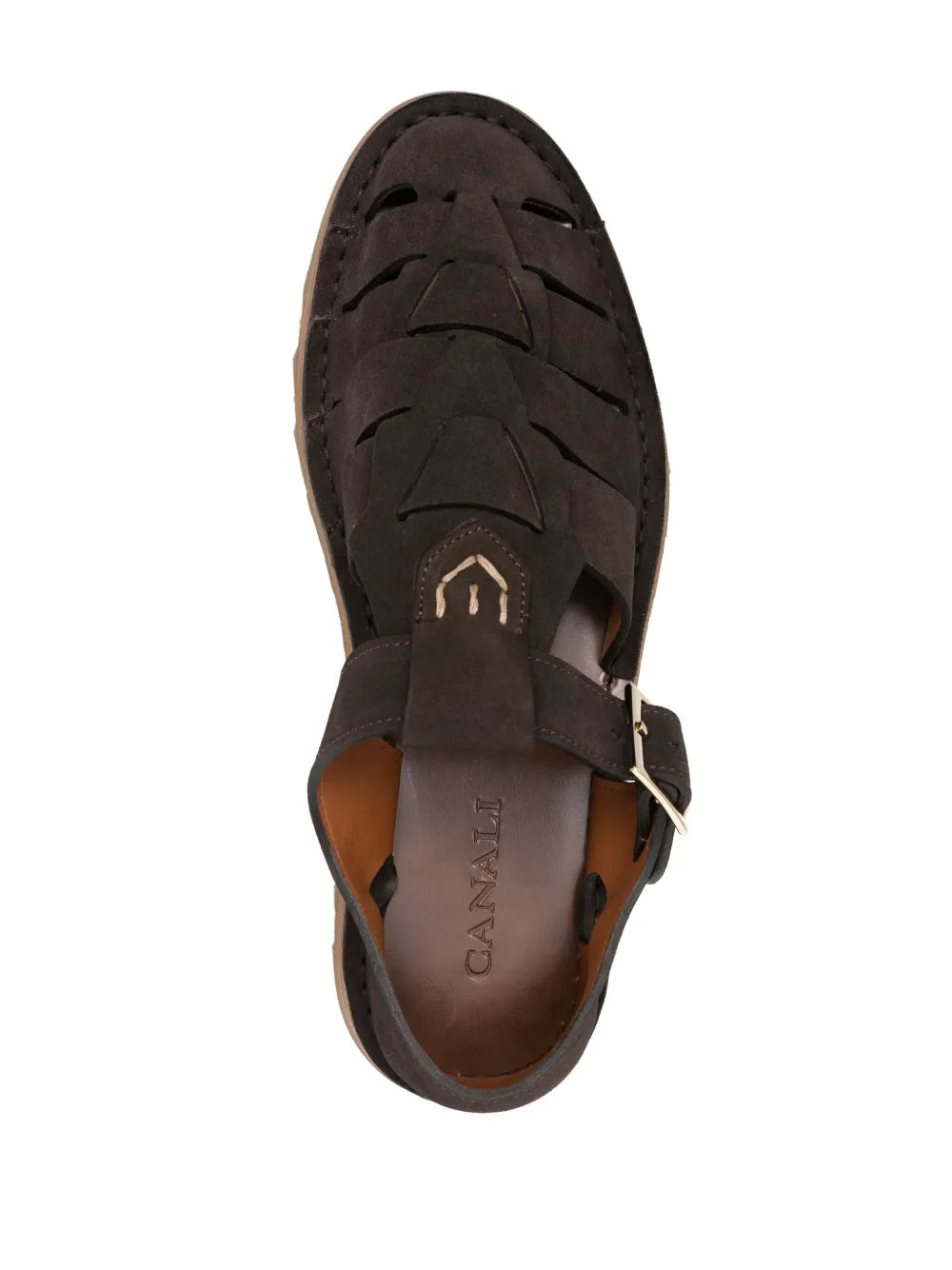 Canali suede sandals