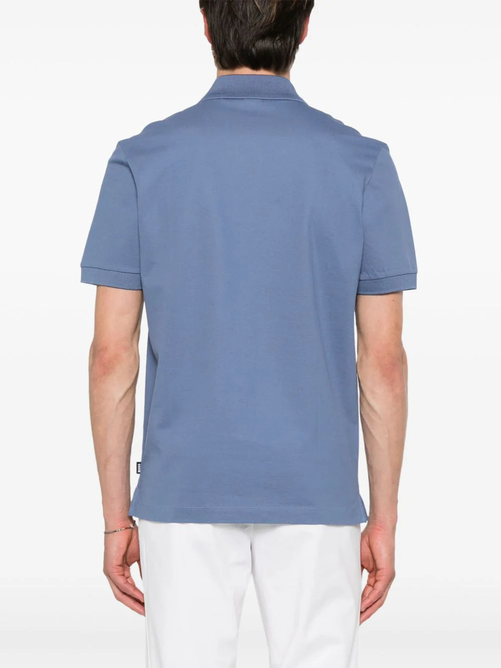 BOSS  piqué cotton polo shirt