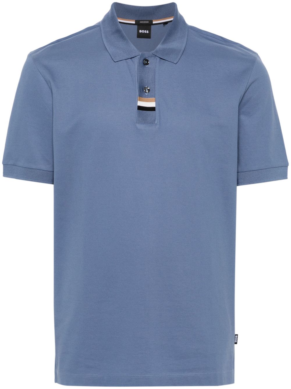 BOSS  piqué cotton polo shirt