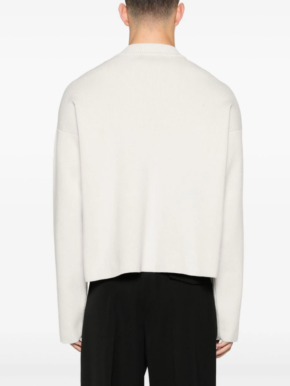 AMI Paris Ami de Coeur ribbed jumper