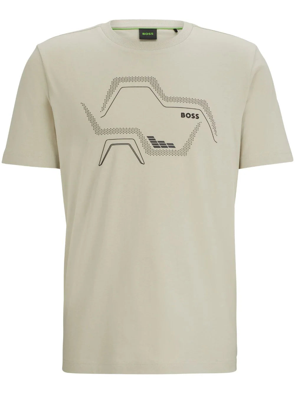 BOSS  graphic-print cotton T-shirt
