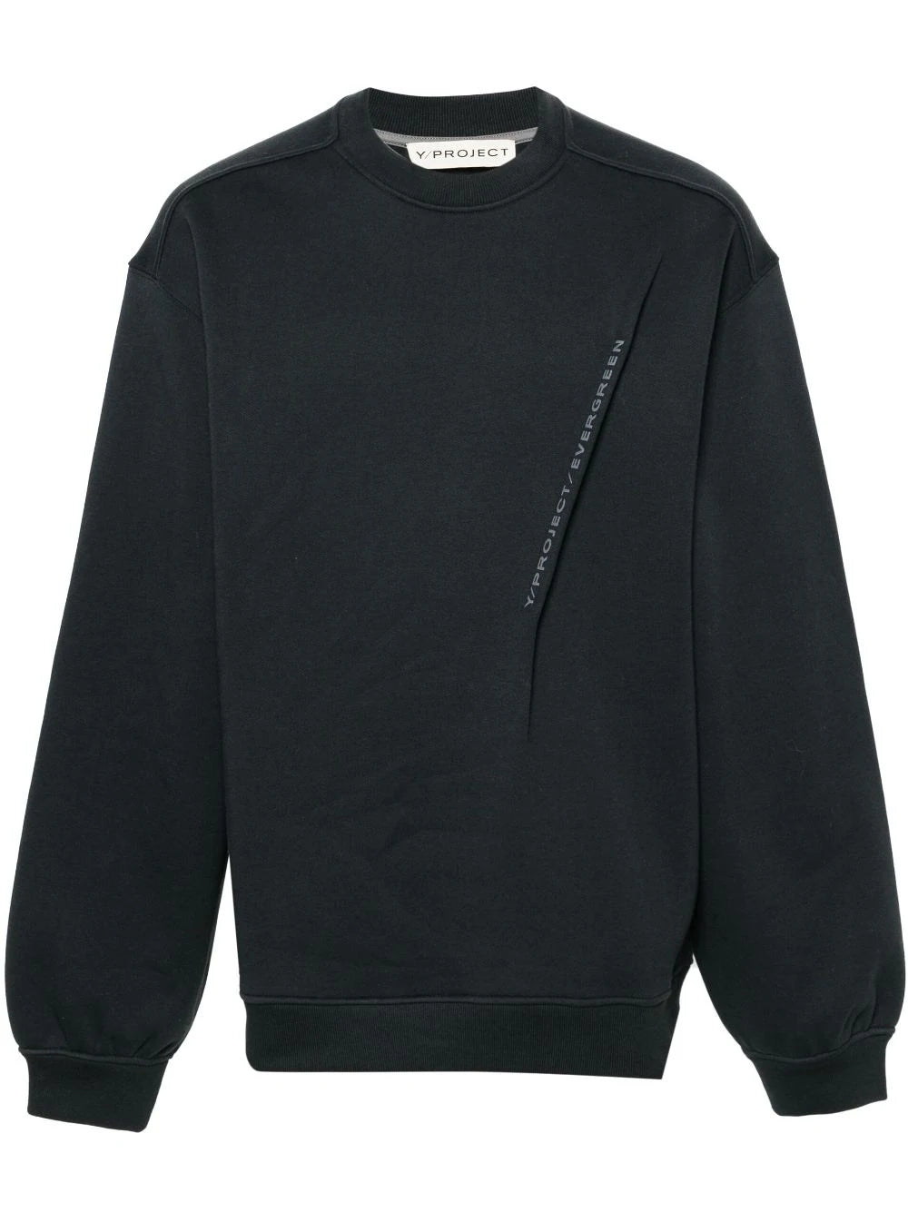 Y/Project  Pinched Logo cotton sweatshirt