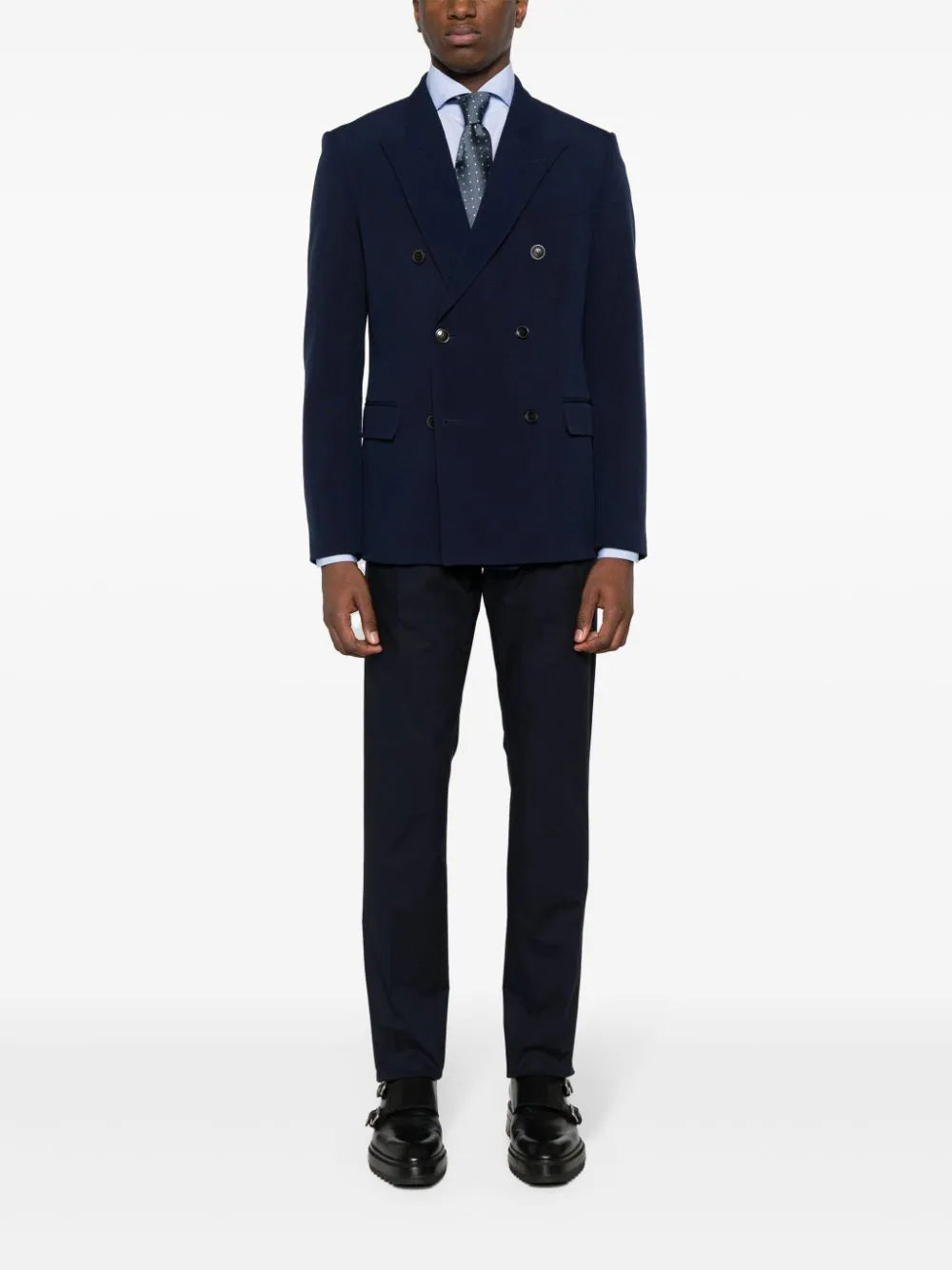 Borrelli  check-pattern cotton shirt