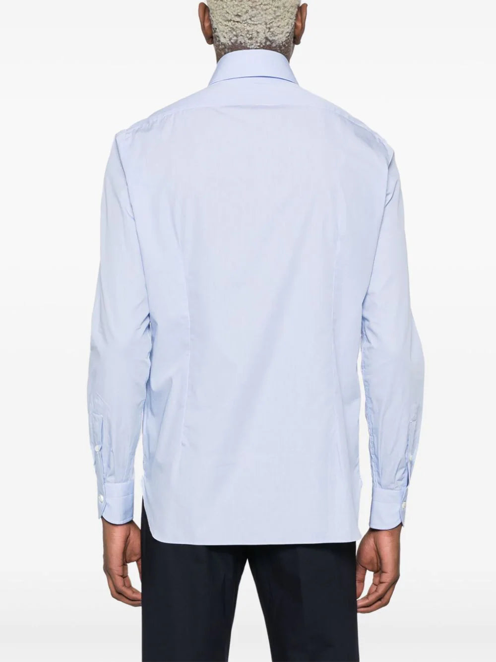Borrelli  check-pattern cotton shirt