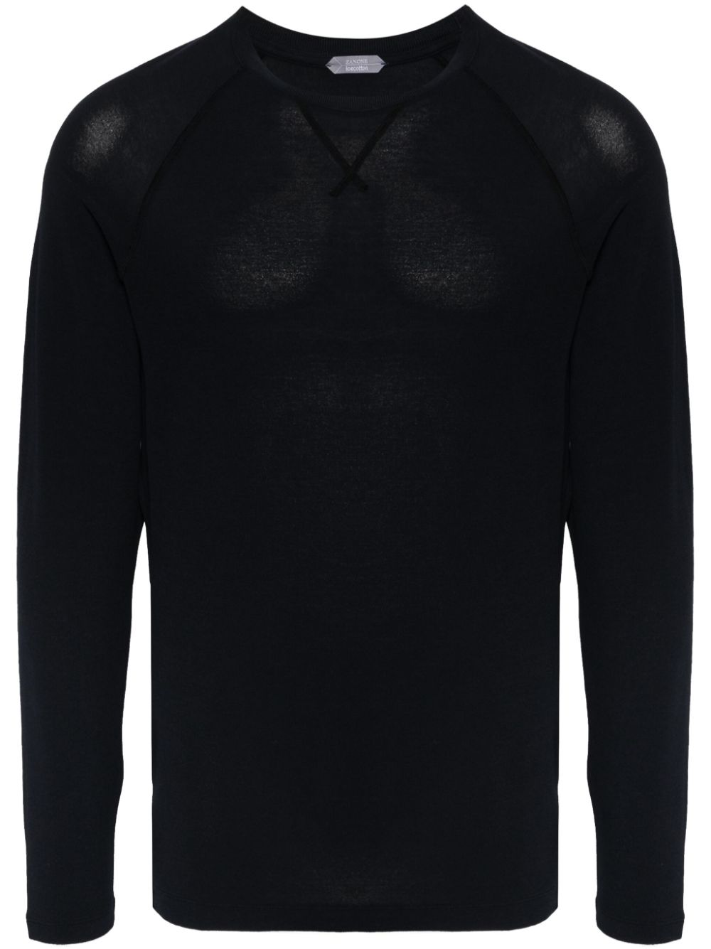 Zanone  piqué-weave cotton jumper