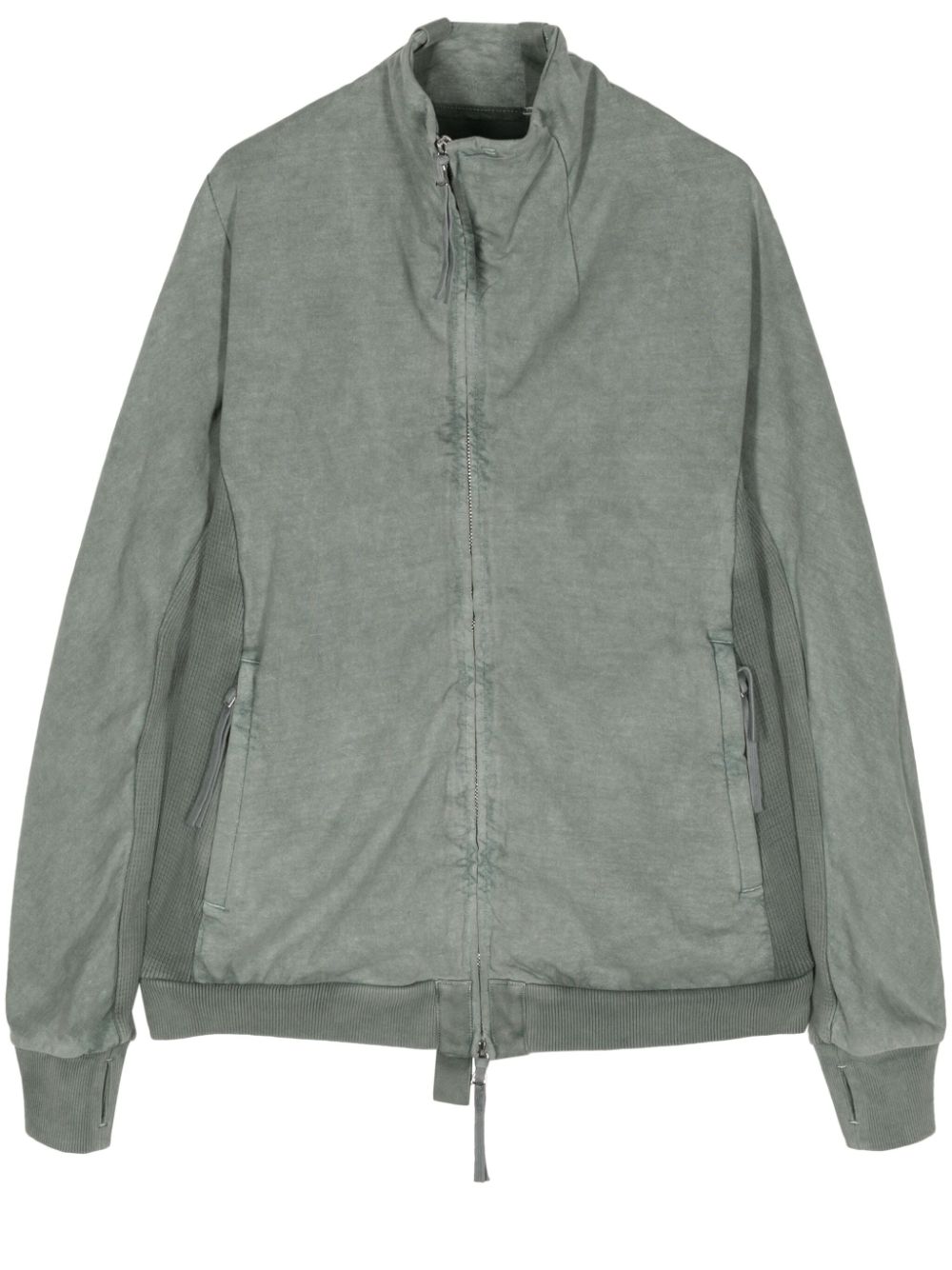 Boris Bidjan Saberi  garment-dyed cotton jersey jacket