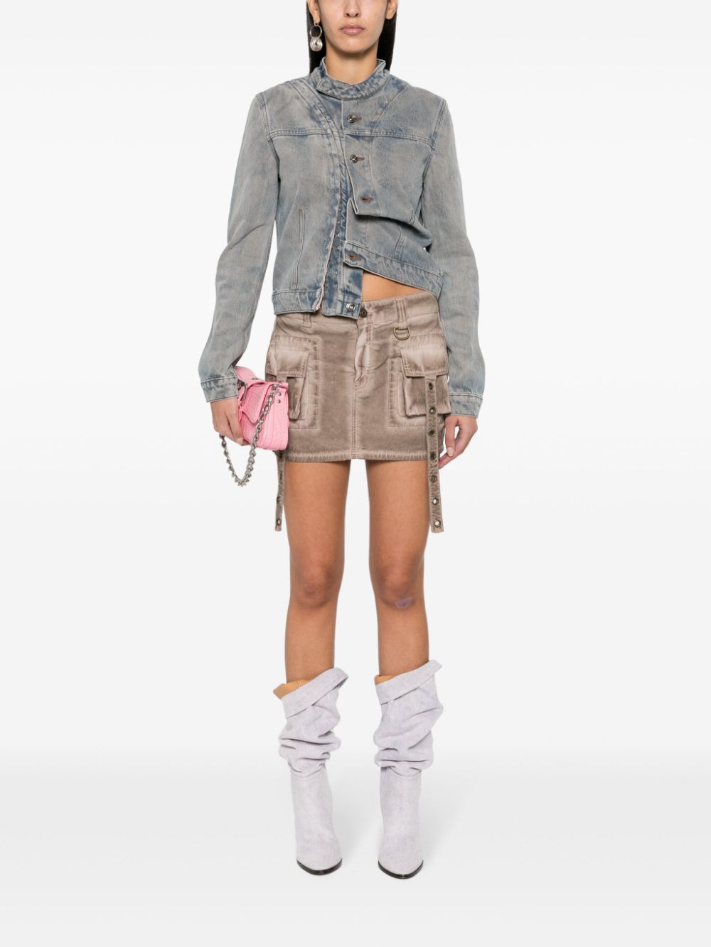 Y/Project  double-opening denim jacket