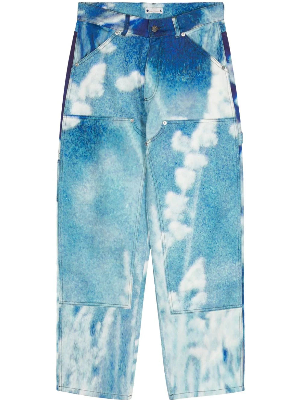 ASSVET  Flourish straight-leg jeans