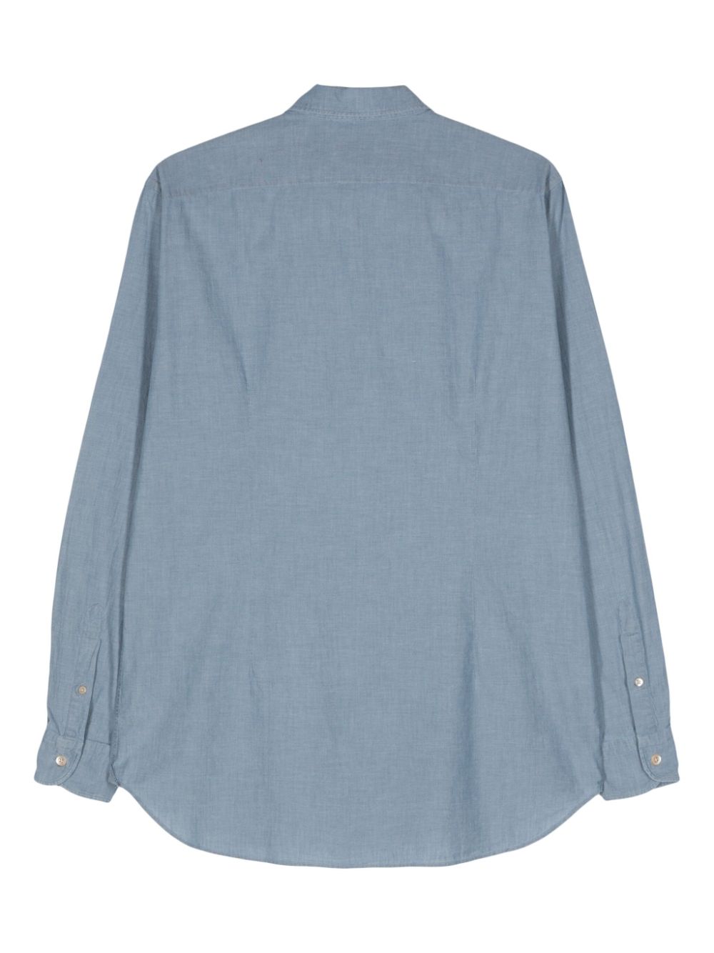 Boglioli  slub-texture cotton shirt