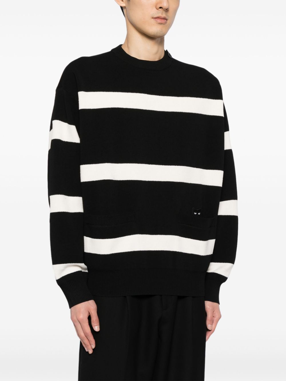 ZZERO BY SONGZIO  knitted bouclé jumper