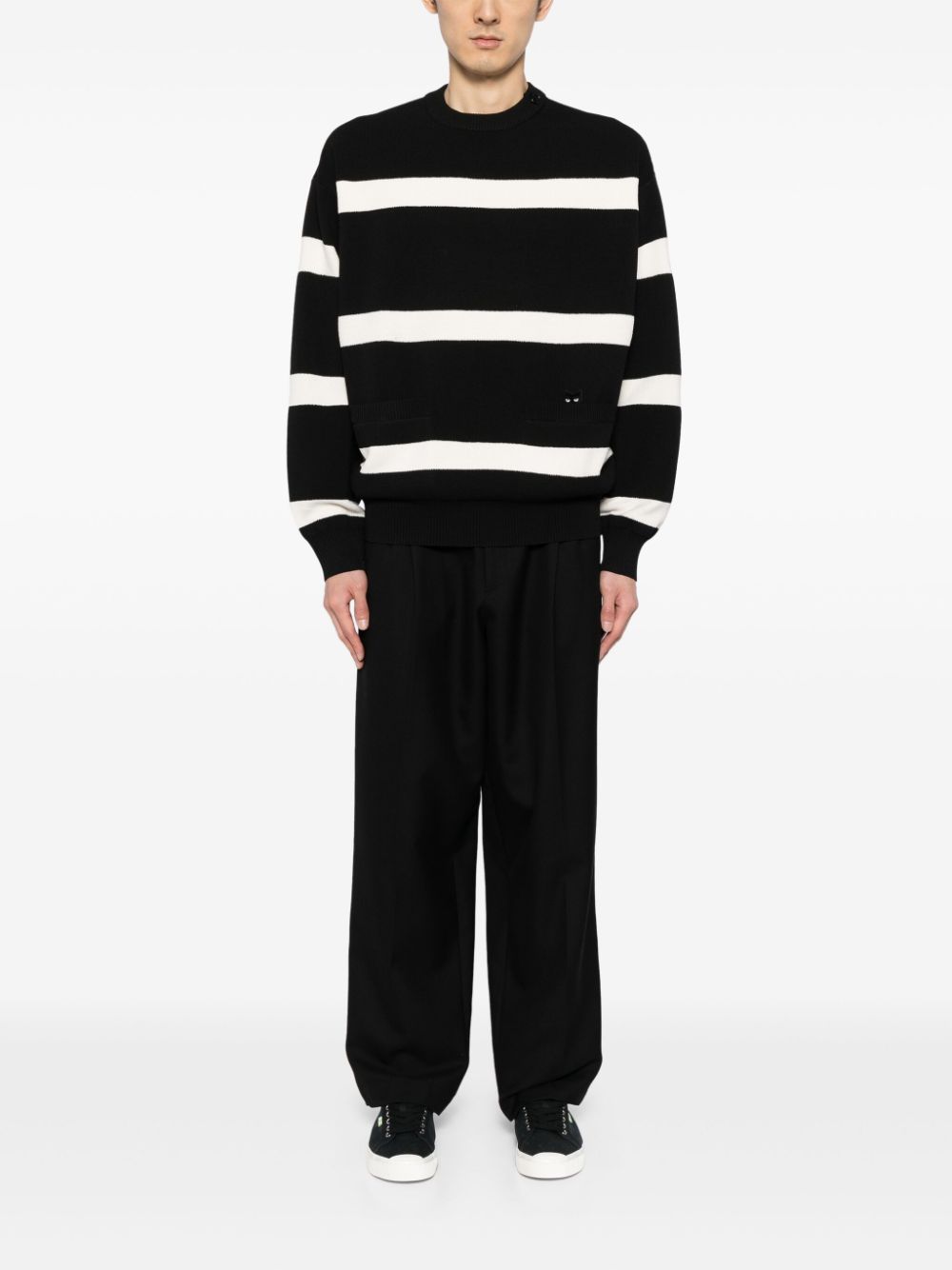ZZERO BY SONGZIO  knitted bouclé jumper