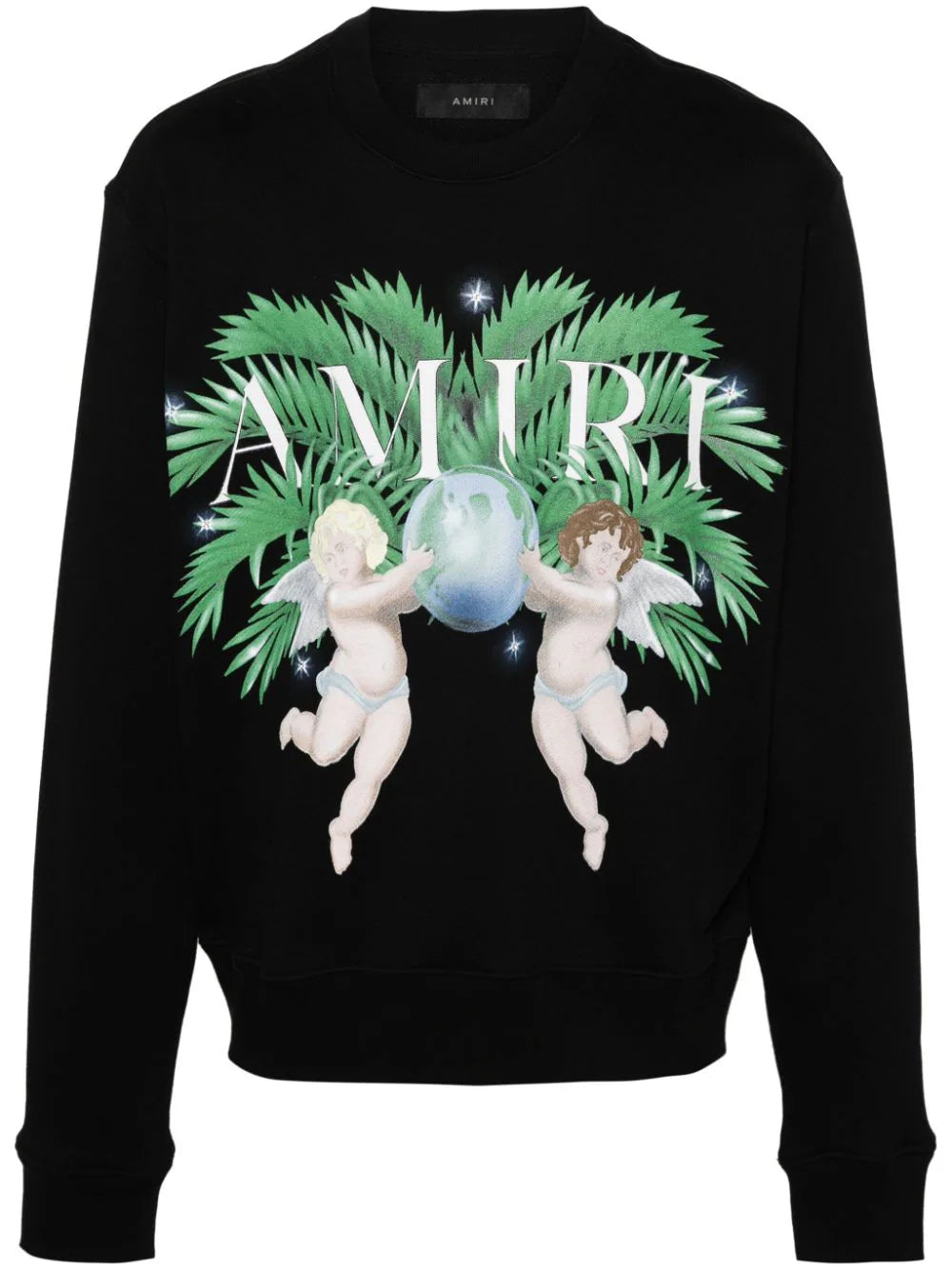 AMIRI  logo-print cotton sweatshirt