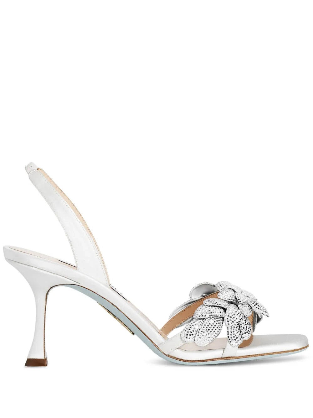 Aquazzura  75mm Galactic Flower sandals