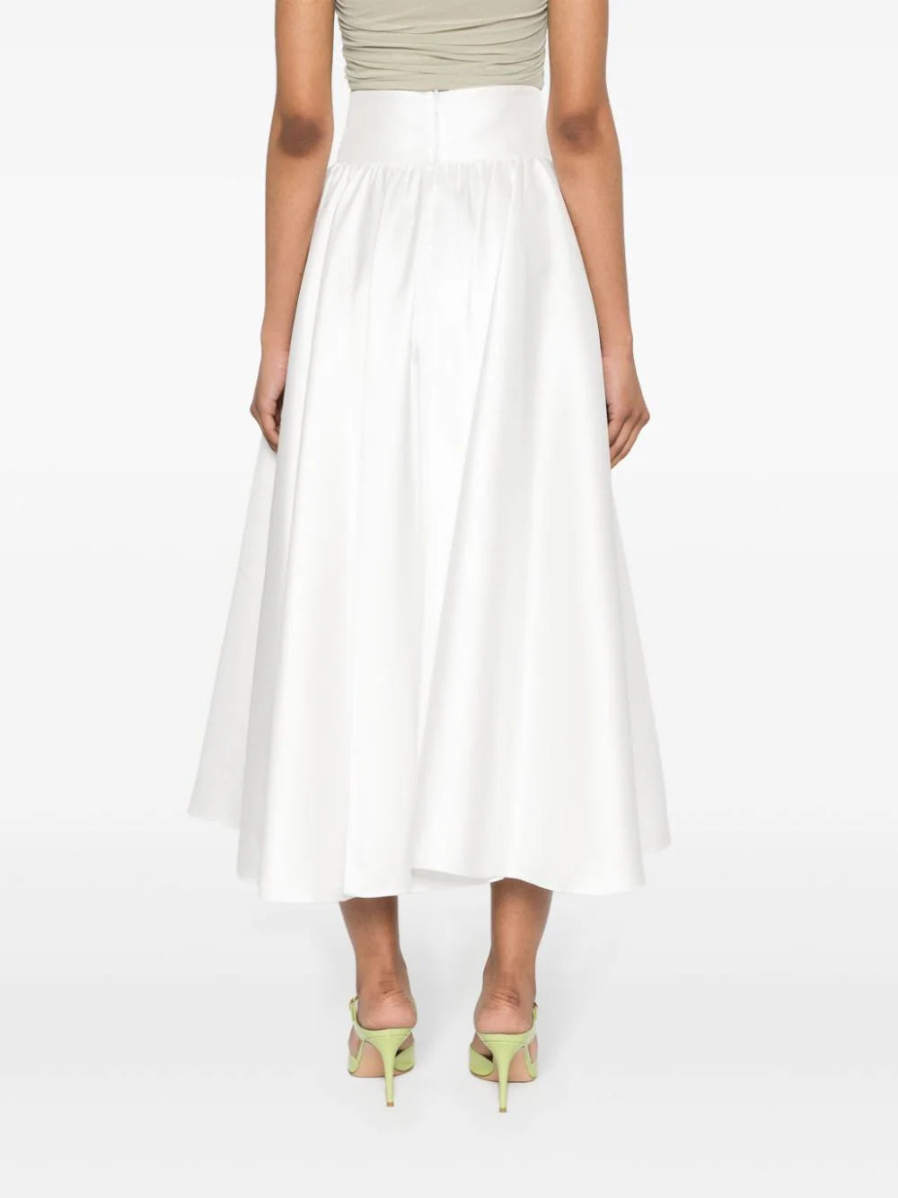 Blanca Vita  pleated maxi skirt