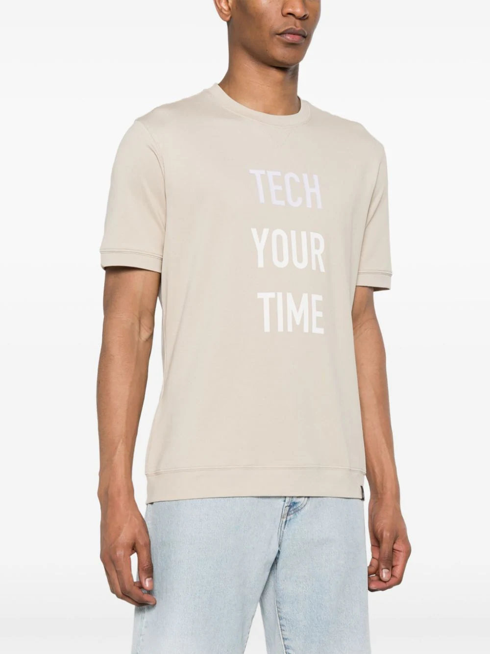 Boggi Milano  slogan-print piqué T-shirt