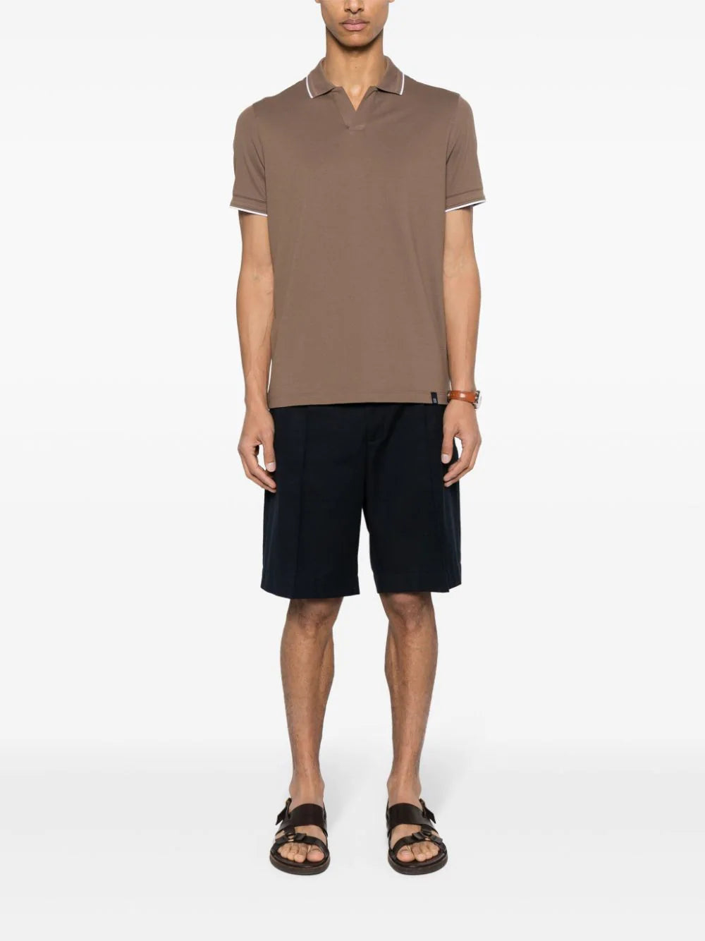 Boggi Milano  piqué polo shirt