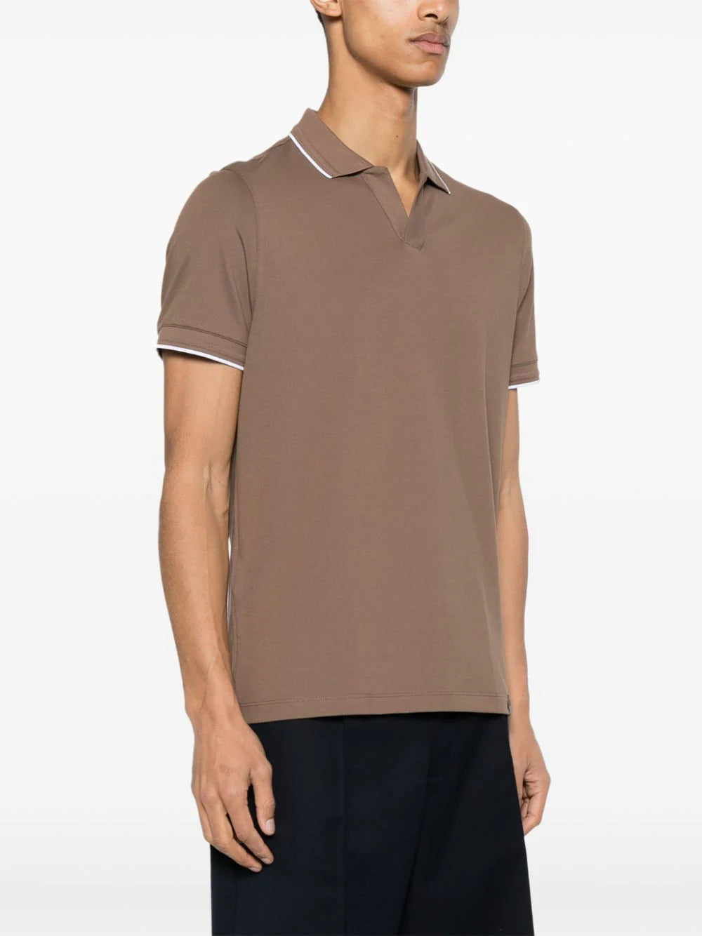 Boggi Milano  piqué polo shirt