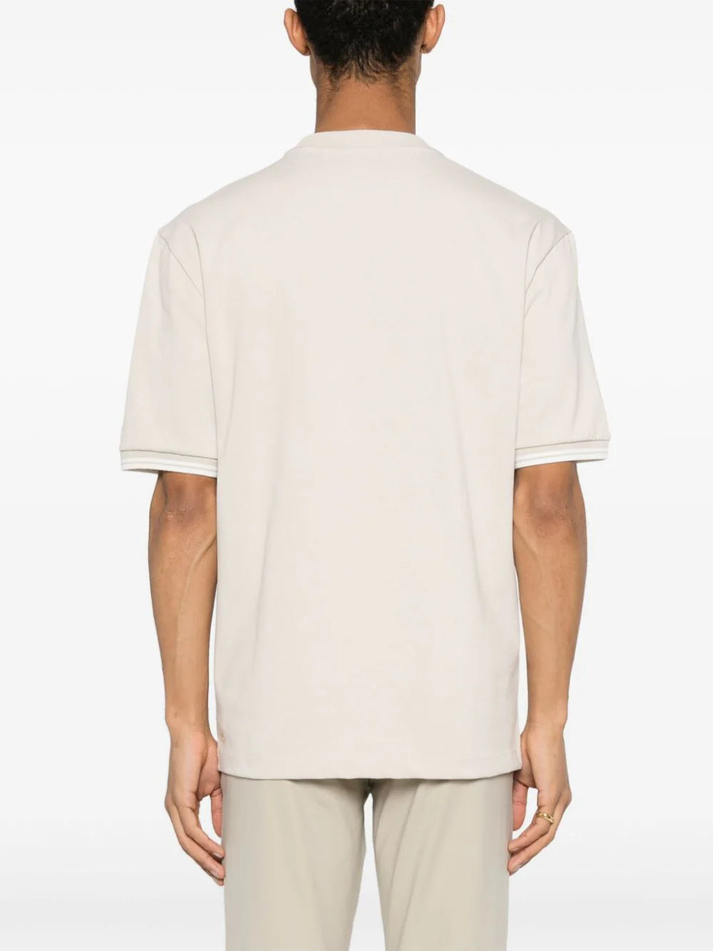 Boggi Milano  logo-embroidered polo shirt