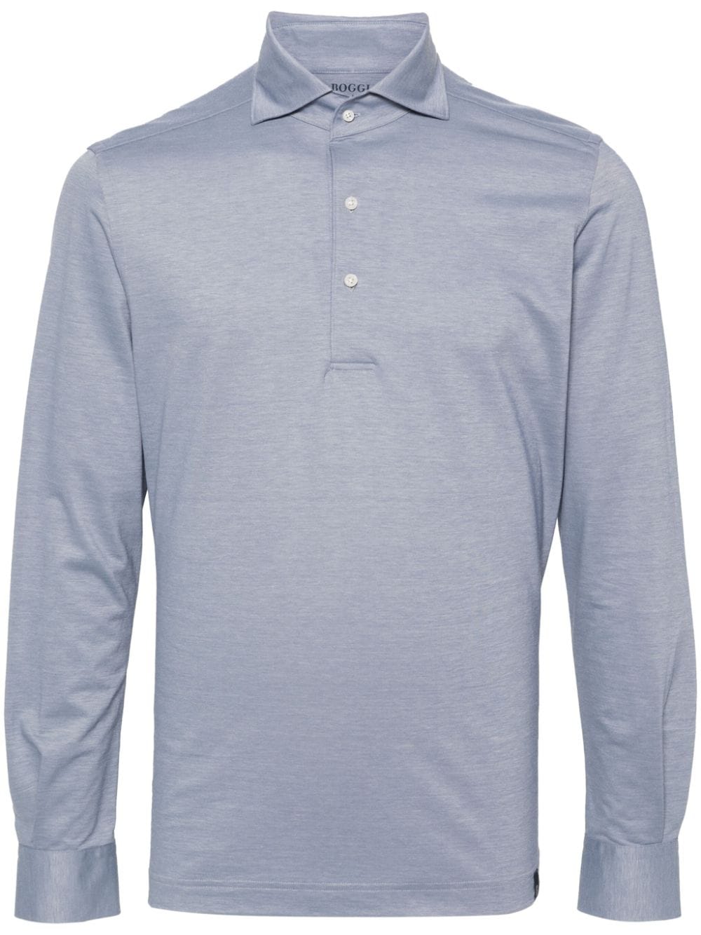 Boggi Milano  long-sleeved polo shirt