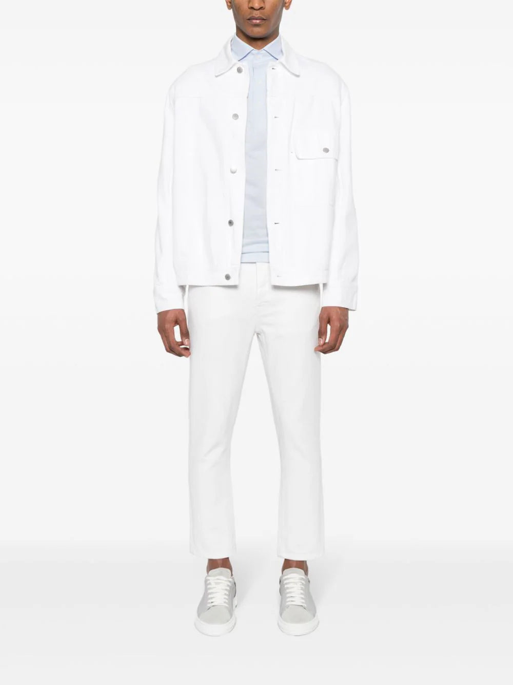 Boggi Milano long-sleeved polo shirt