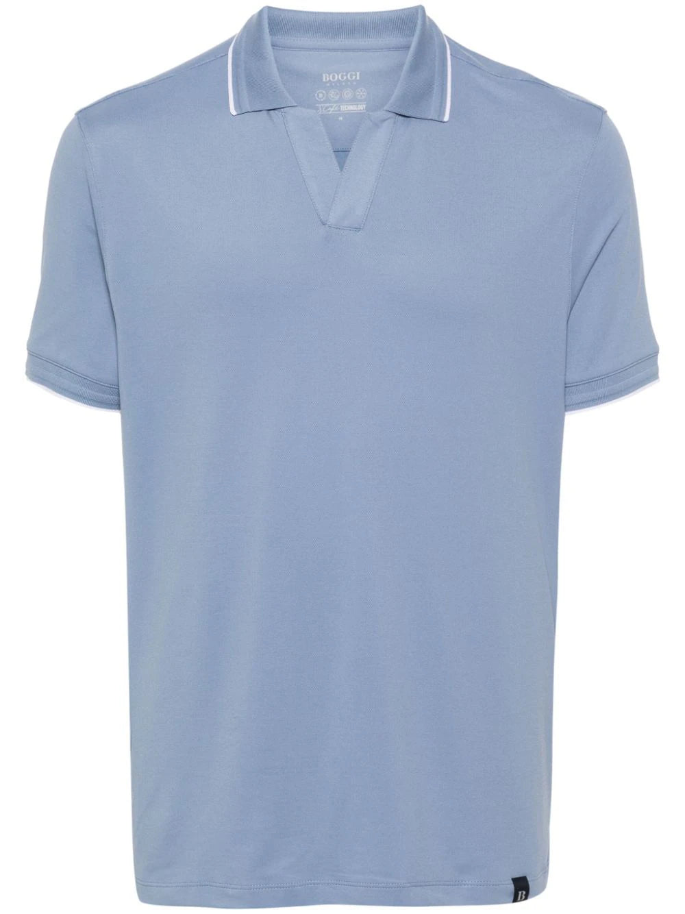 Boggi Milano  piqué polo shirt