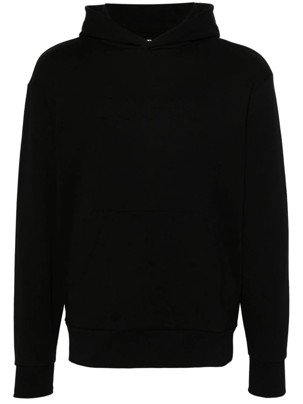 Boggi Milano  logo-embossed cotton hoodie