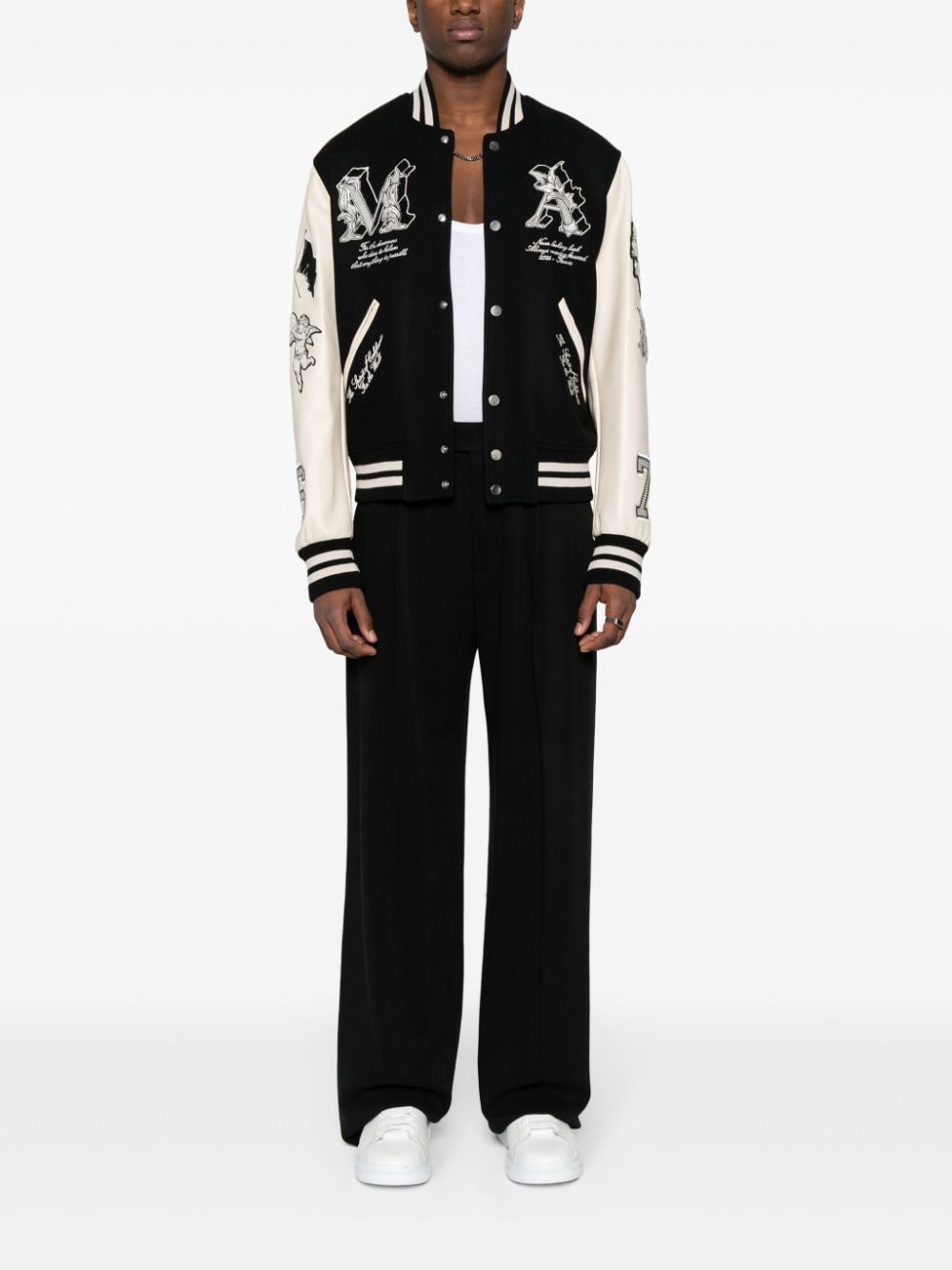 AMIRI panelled-design bomber jacket - Image 5