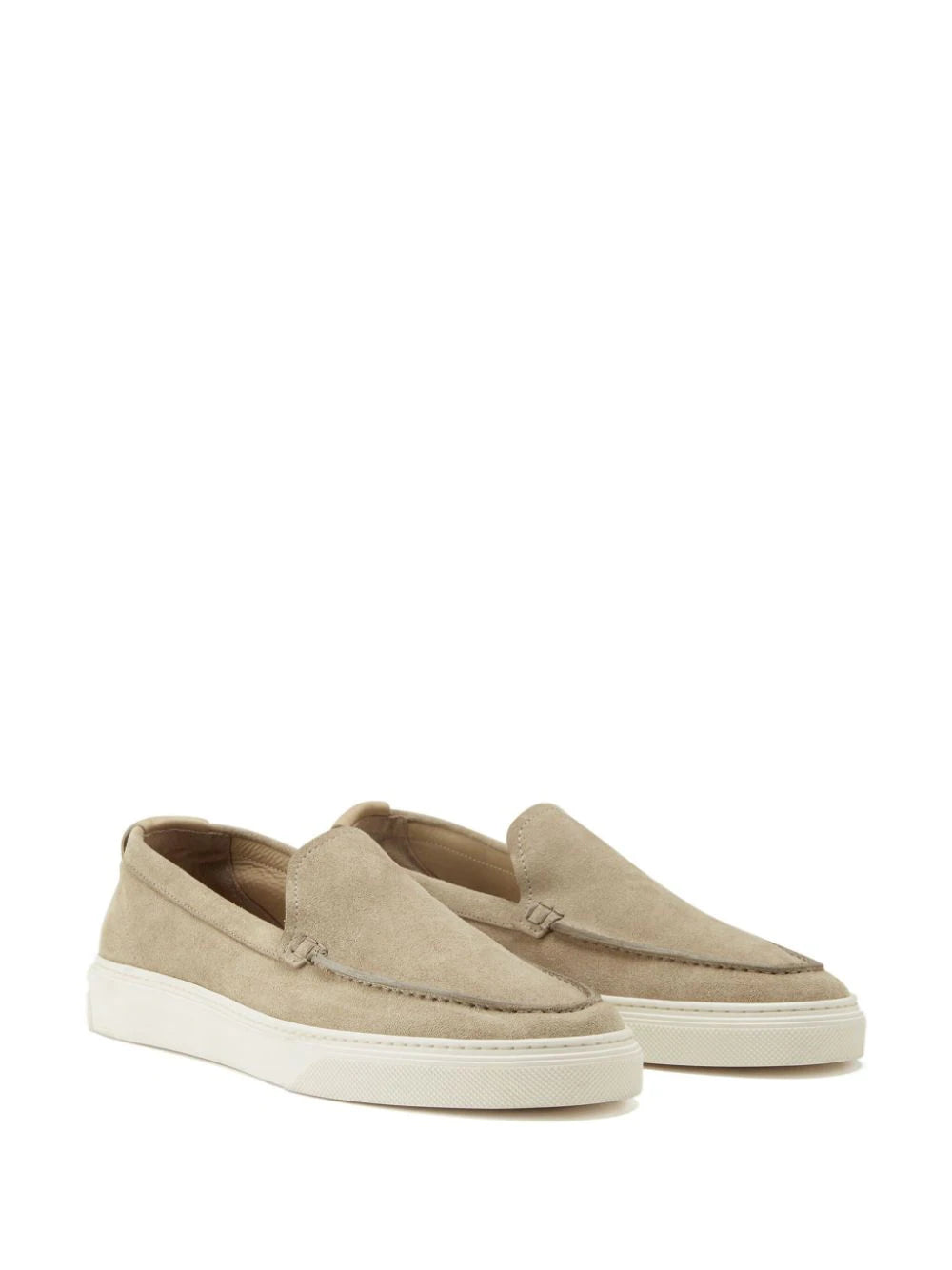 Woolrich  almond-toe suede loafers