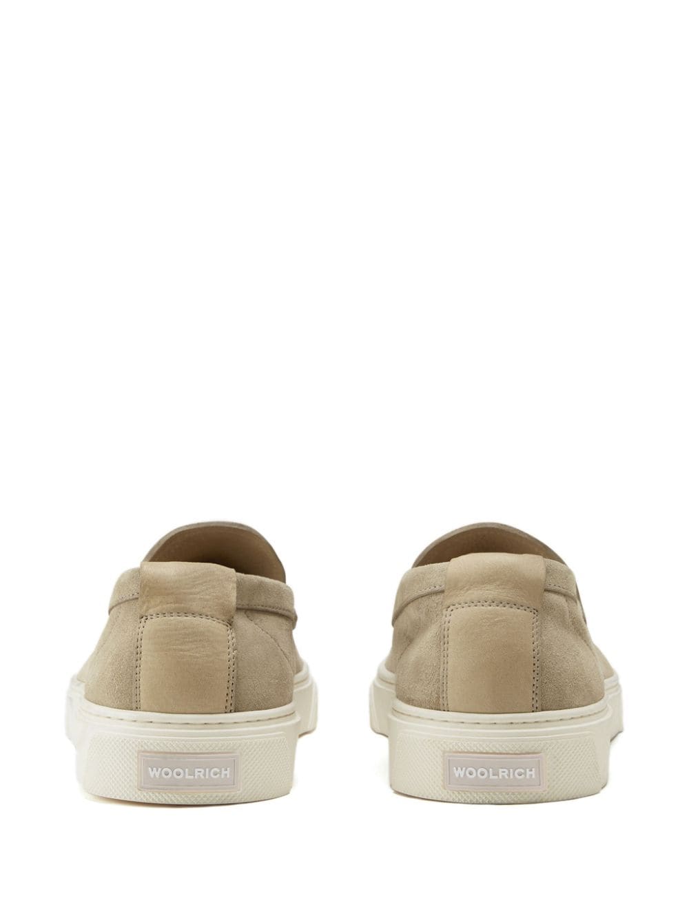 Woolrich  almond-toe suede loafers