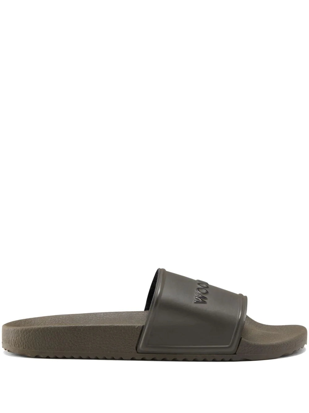 Woolrich  logo-embossed slides