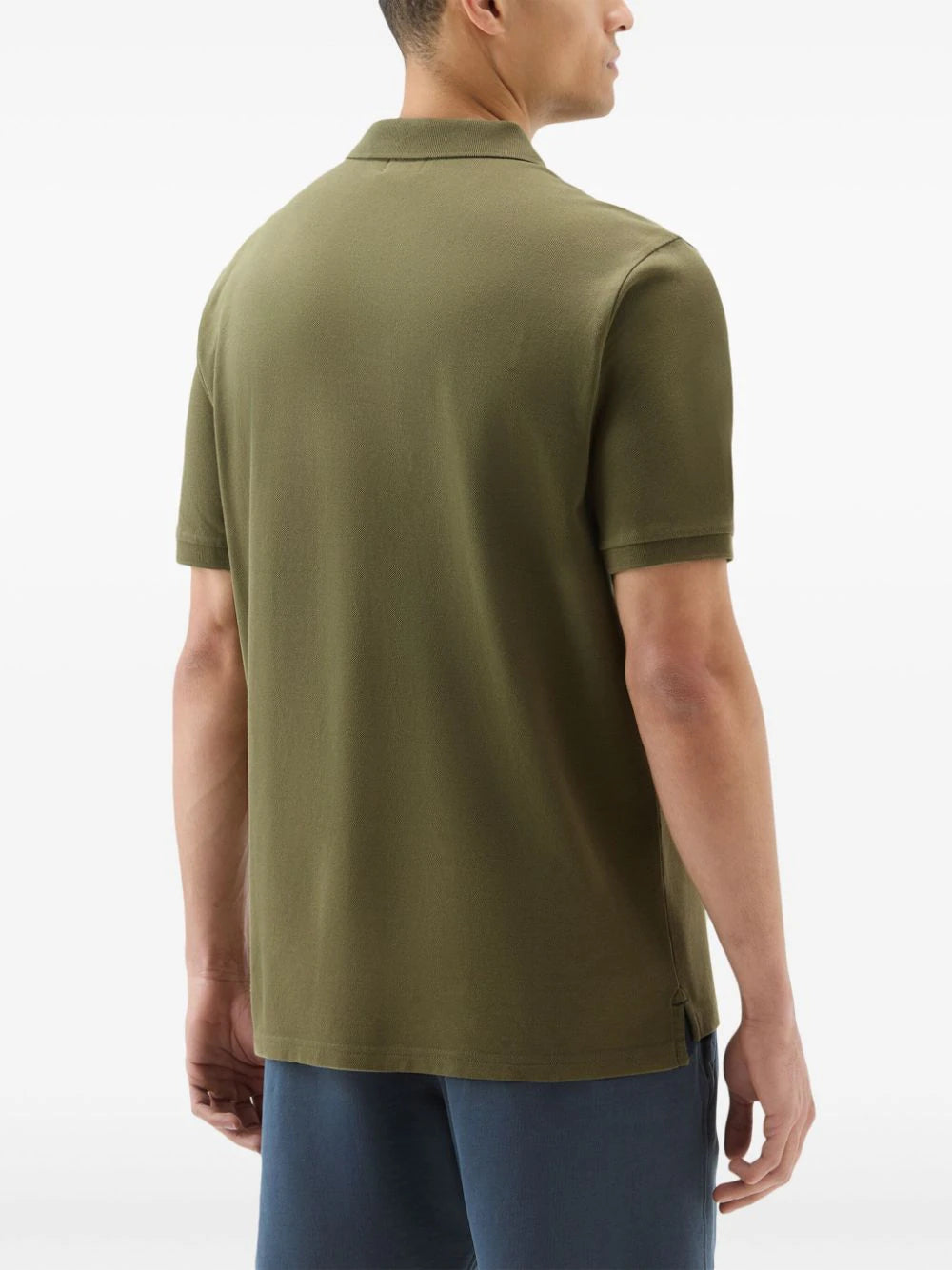 Woolrich logo-embroidered polo shirt