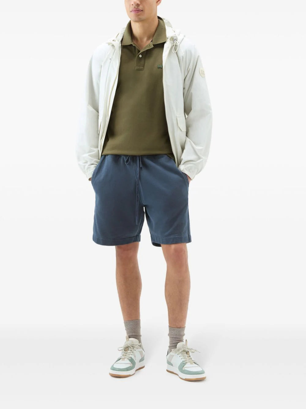 Woolrich logo-embroidered polo shirt
