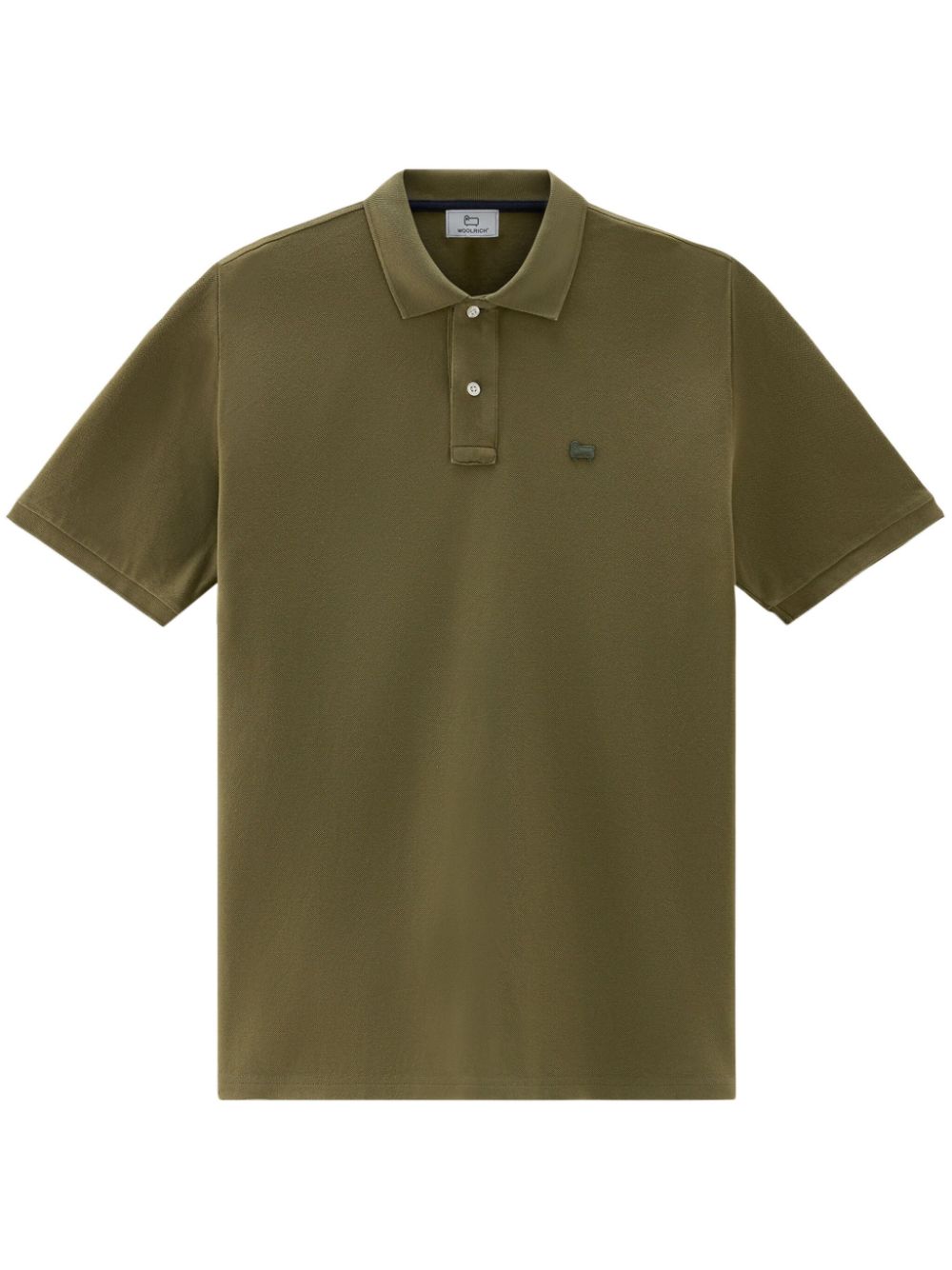 Woolrich  logo-embroidered polo shirt