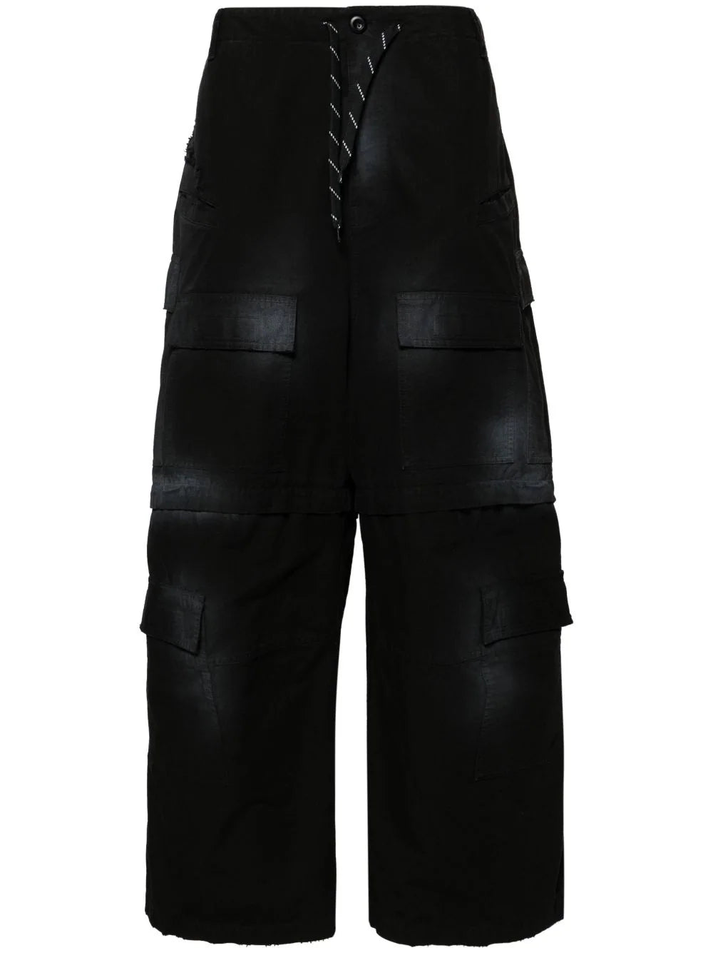Balenciaga  spray-paint ripstop trousers