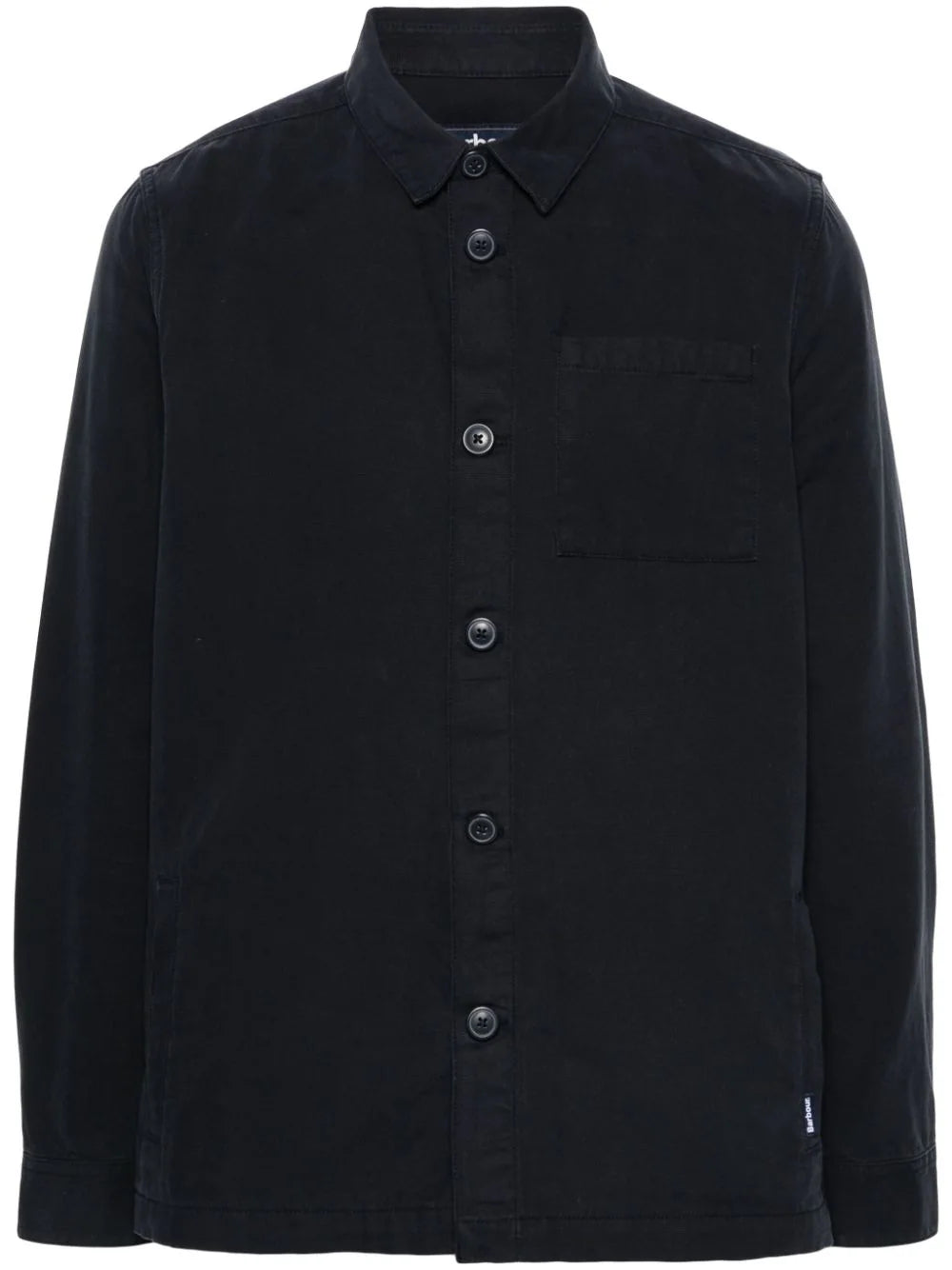 Barbour  logo-tag cotton shirt