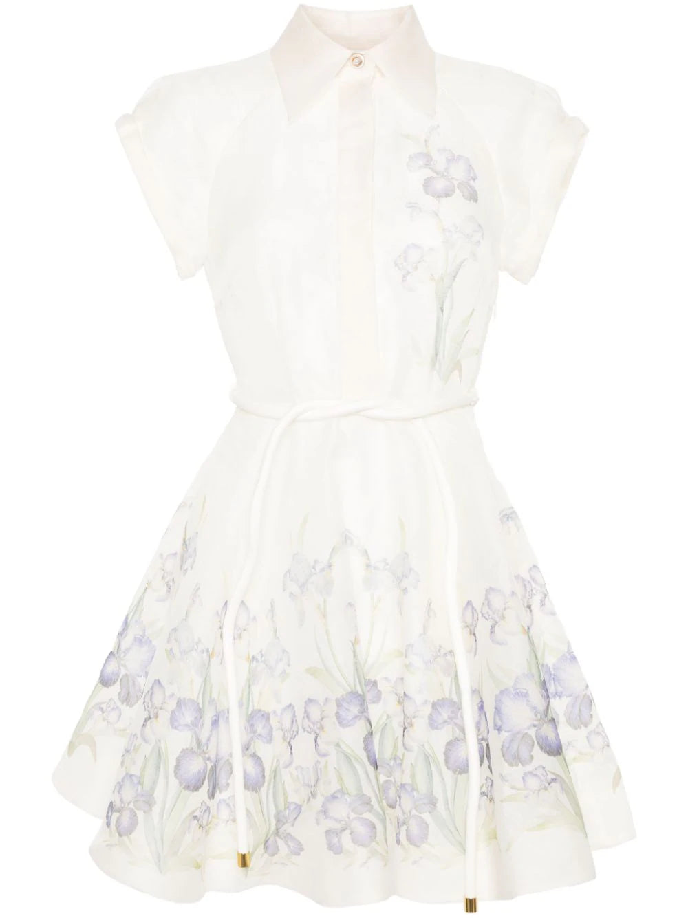 ZIMMERMANN  Natura Flip floral-print minidress