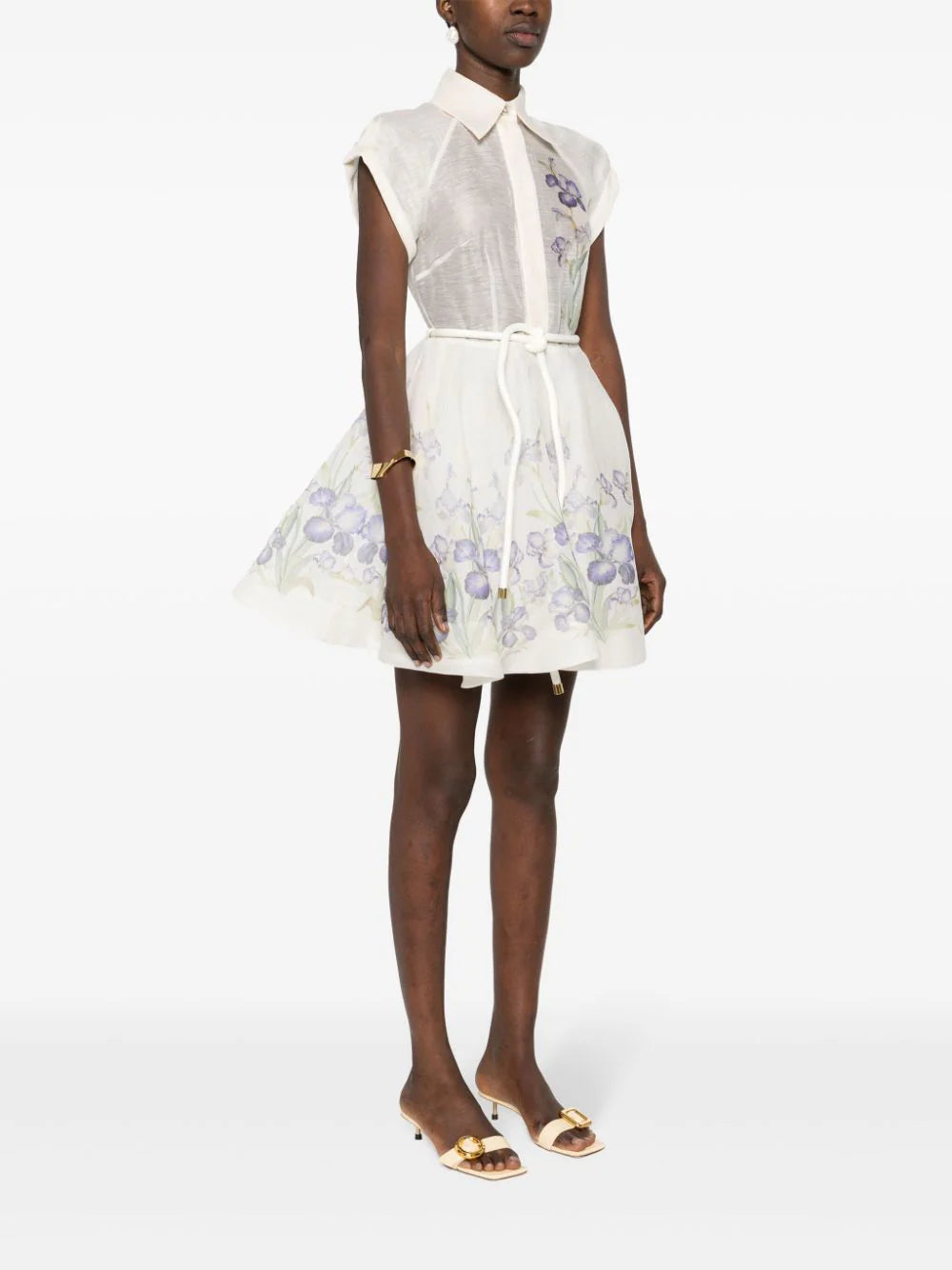 ZIMMERMANN  Natura Flip floral-print minidress