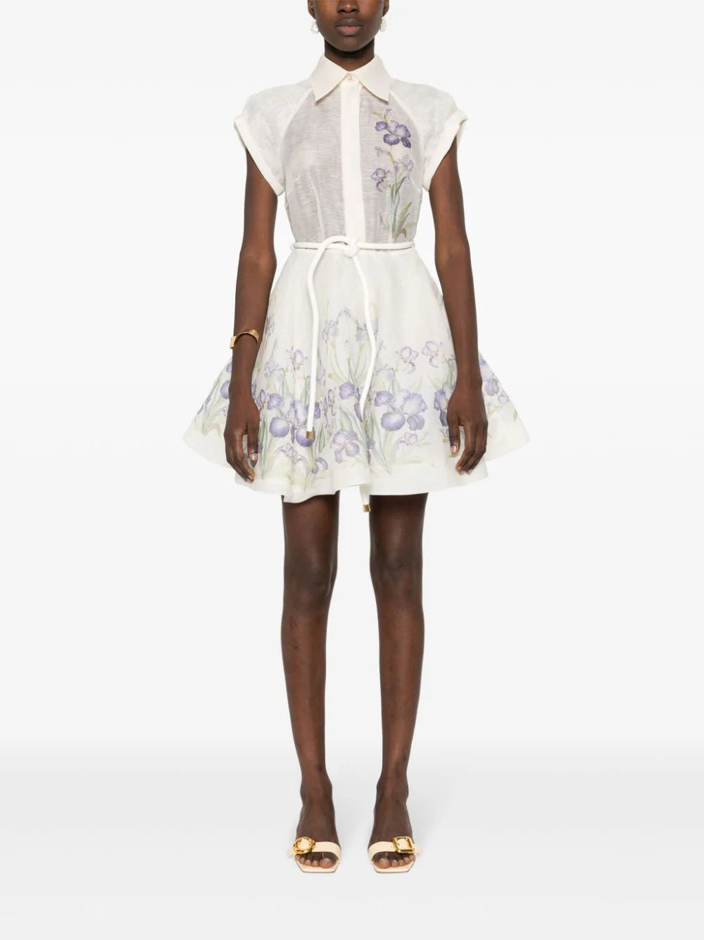 ZIMMERMANN  Natura Flip floral-print minidress