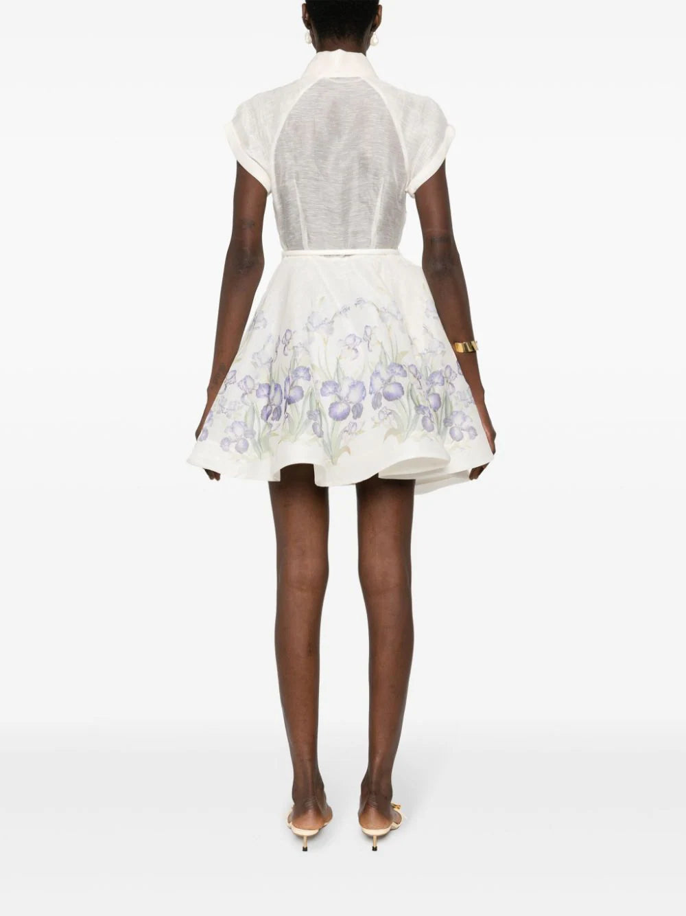 ZIMMERMANN  Natura Flip floral-print minidress