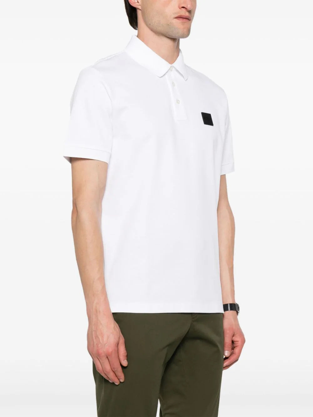 BOSS appliqué-logo polo shirt