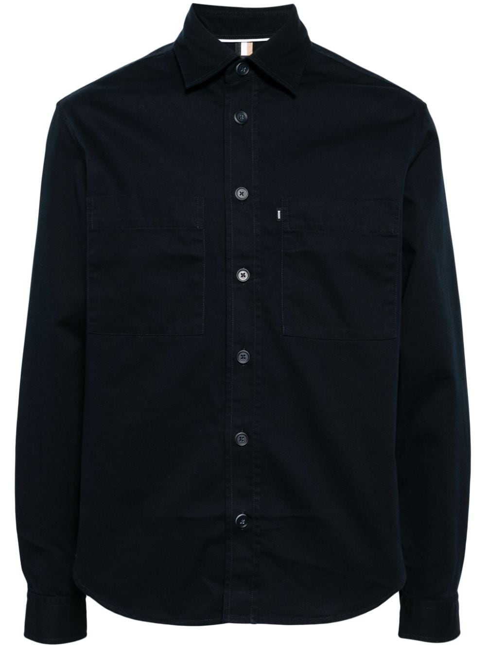 BOSS cotton twill overshirt