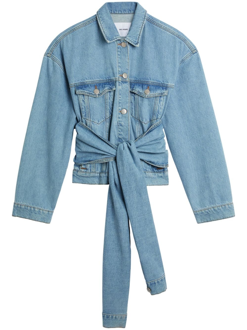 Axel Arigato  waist front-tie jacket
