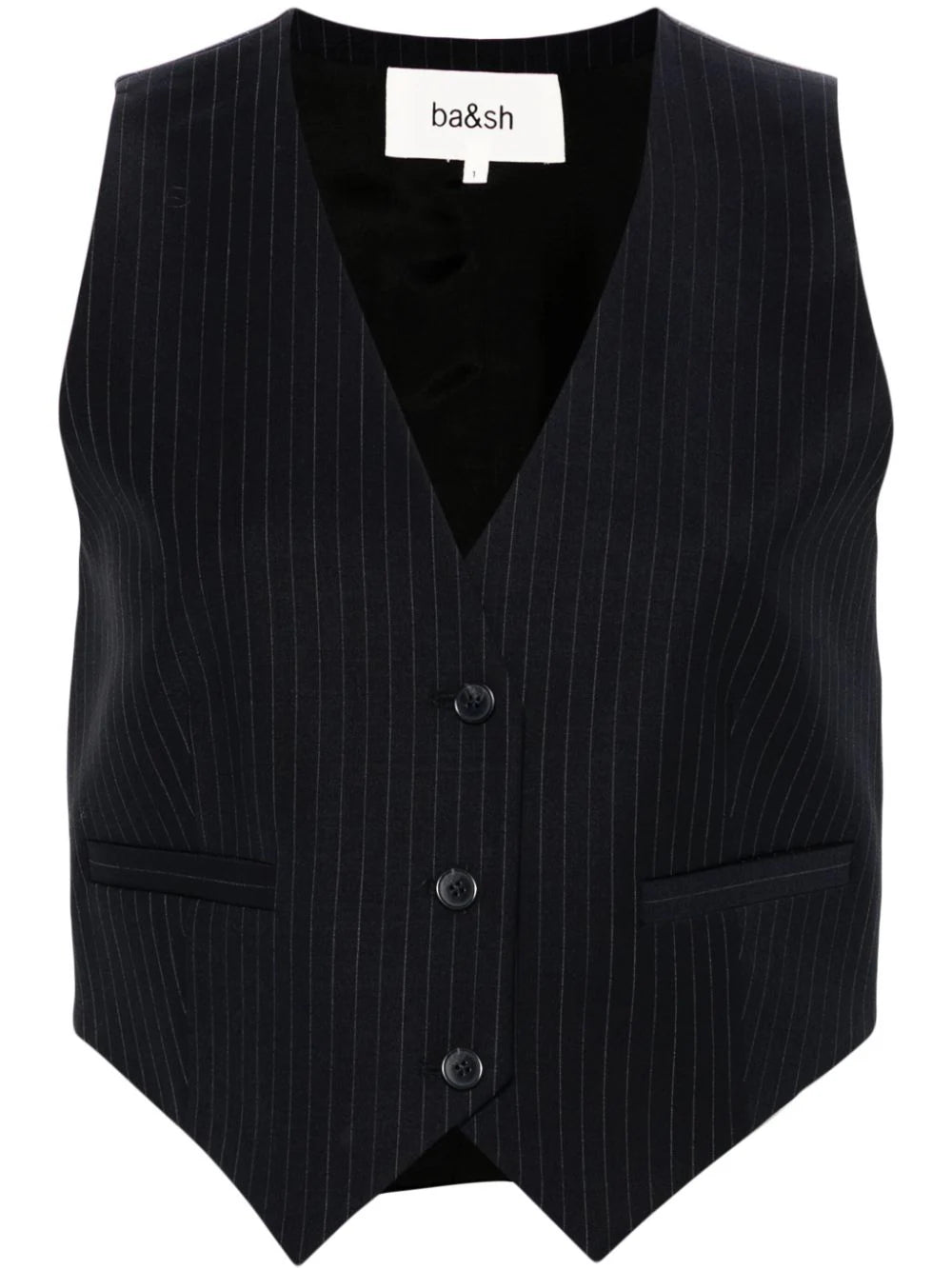 Ba&Sh  Passy pinstripe gilet