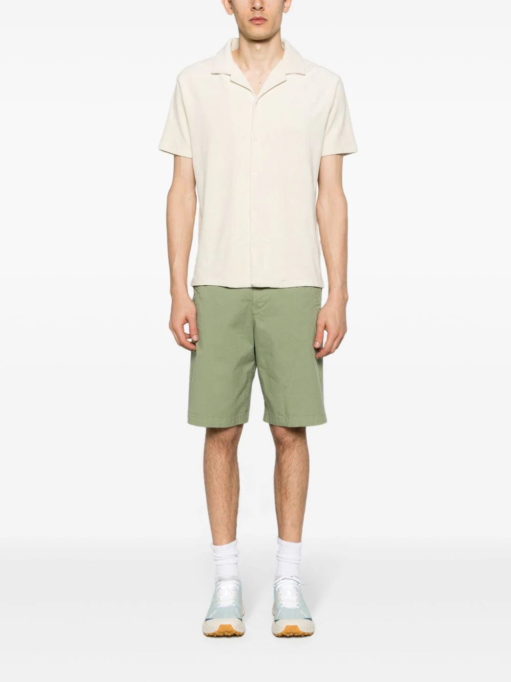 Altea  Harvey towelling-finish shirt