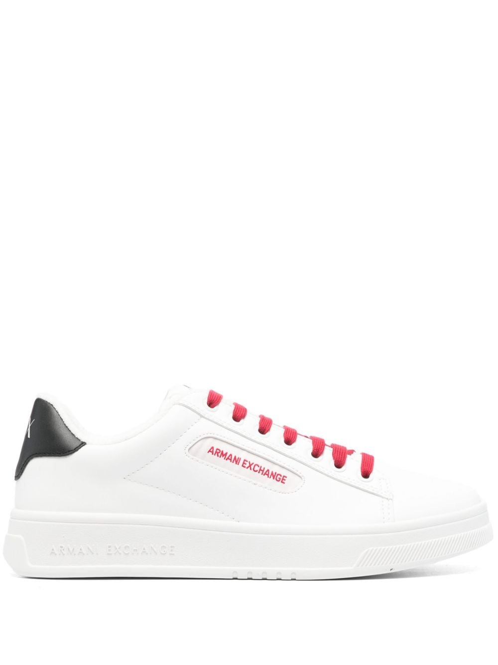Armani Exchange embroidered-logo sneakers