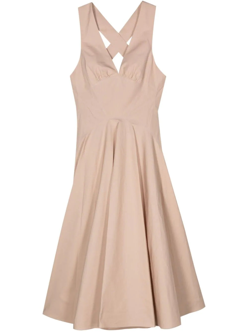 Alaïa  poplin midi dress