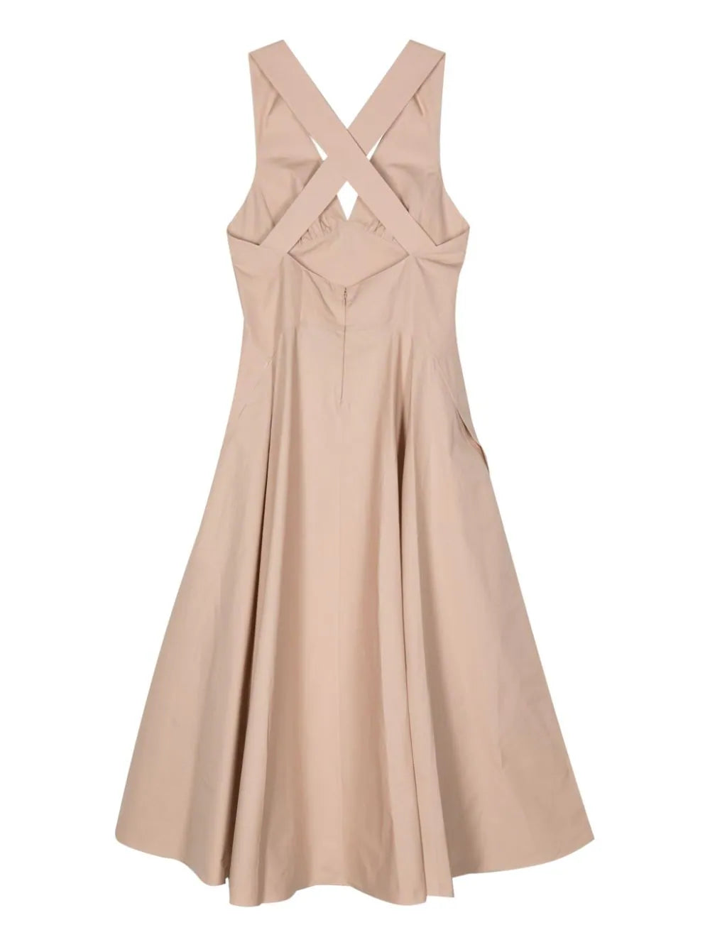 Alaïa  poplin midi dress